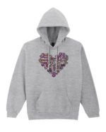 Bluza z kapturem Serce z Instrumentów