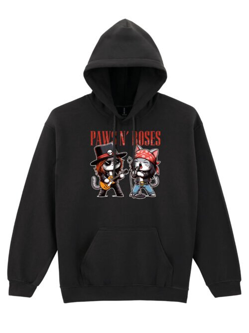 Bluza z kapturem Kocia Parodia Guns N Roses