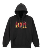 TL0537 Tshirt Hoodie Sweater SIM10 Bluza z kapturem Rock and Roll Płyta