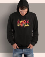 TL0537 Tshirt Hoodie Sweater SIM12 Bluza z kapturem Rock and Roll Płyta