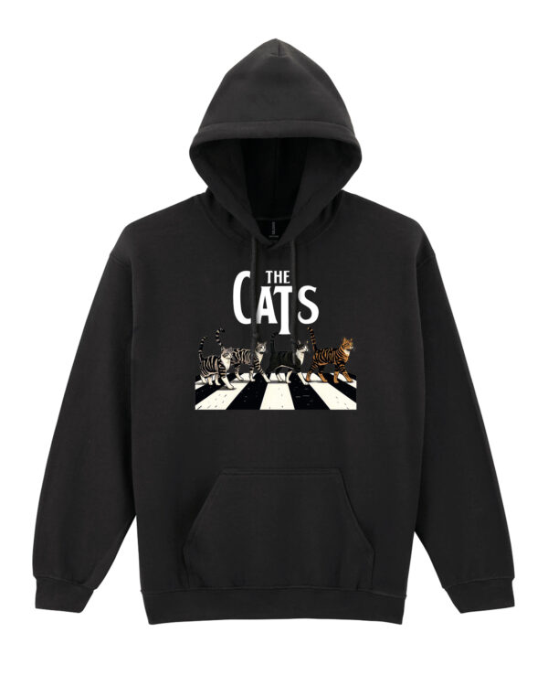 TL0544BK Tshirt Hoodie Sweater SIM10 Bluza z kapturem The Cats parodia Beatlesów