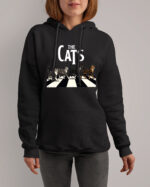 TL0544BK Tshirt Hoodie Sweater SIM11 Bluza z kapturem <br>The Cats parodia Beatlesów