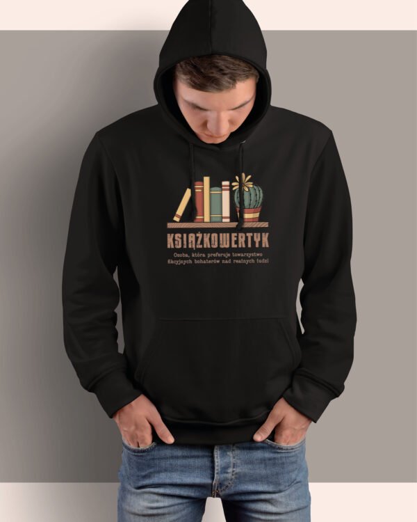 Bluza z kapturem <br>KSIĄŻKOWERTYK