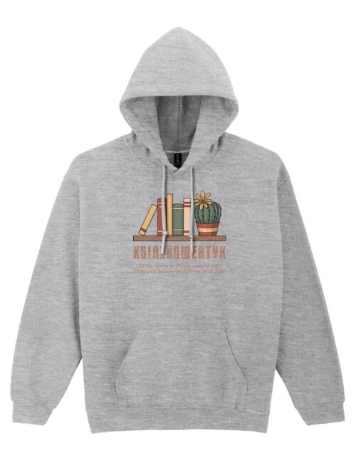 Bluza z kapturem KSIĄŻKOWERTYK