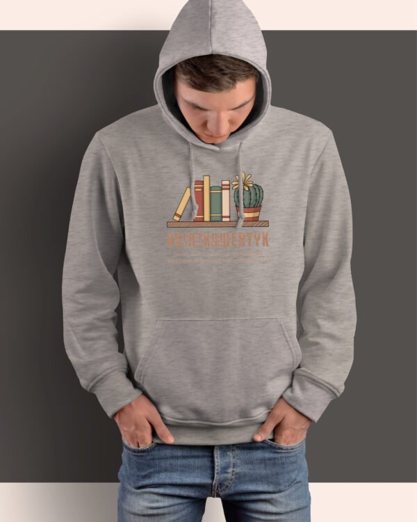Bluza z kapturem <br>KSIĄŻKOWERTYK