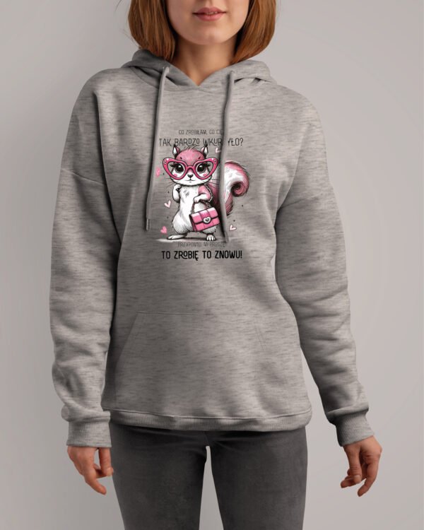 Bluza z kapturem <br>Z Miłosną Wiewiórką