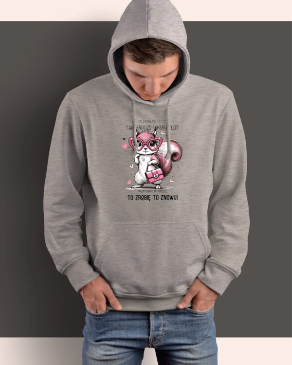 Bluza z kapturem <br>Z Miłosną Wiewiórką