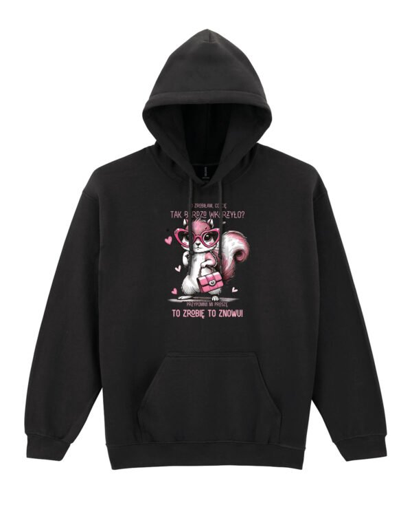 Bluza z kapturem Z Miłosną Wiewiórką