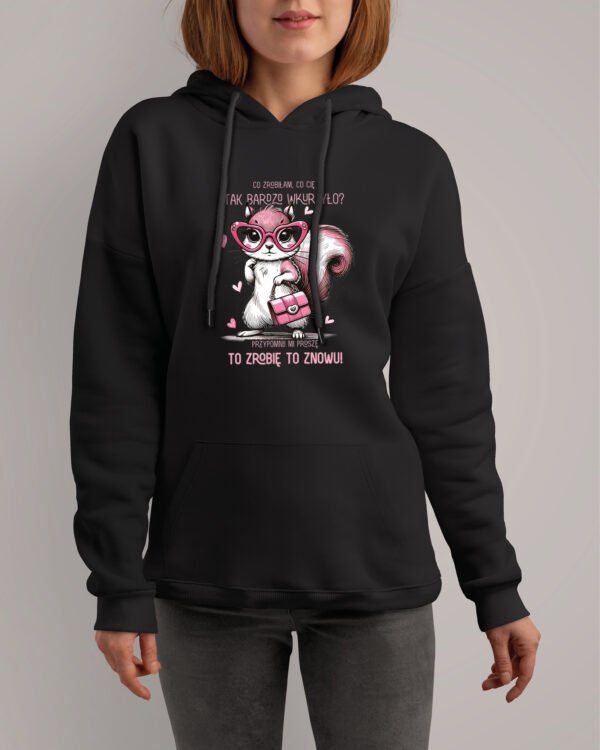 Bluza z kapturem <br>Z Miłosną Wiewiórką