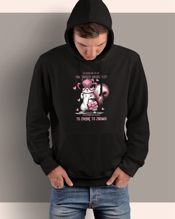 Bluza z kapturem <br>Z Miłosną Wiewiórką