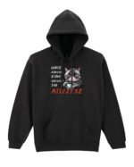 Bluza z kapturem Lubię jak Milczysz Kot