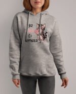 Bluza z kapturem <br>Śmieszny Tekst Kotek