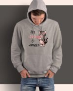 Bluza z kapturem <br>Śmieszny Tekst Kotek