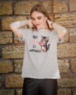 Koszulka z kotkiem <br>Coś Ci wypadło