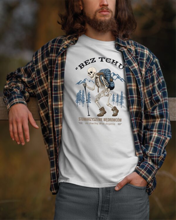 Koszulka trekkingowa <br>BEZ TCHU za chwilkę Was dogonię