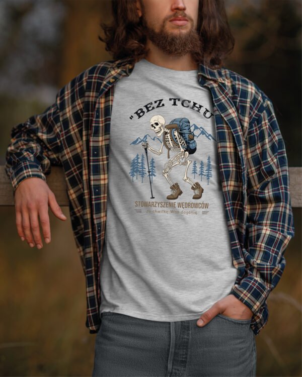 Koszulka trekkingowa <br>BEZ TCHU za chwilkę Was dogonię