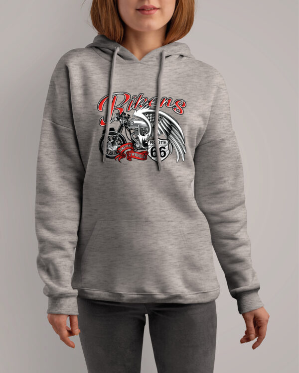 TL1146 Tshirt Hoodie Sweater SIM14 Bluza z kapturem <br>Z nadrukiem Route 66
