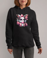 TL1149 Tshirt Hoodie Sweater SIM11 Bluza z kapturem <br>Z modnym Zajączkiem