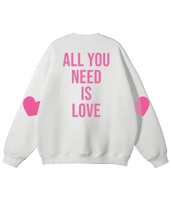 Bluza oversize <br>All You Need Is Love