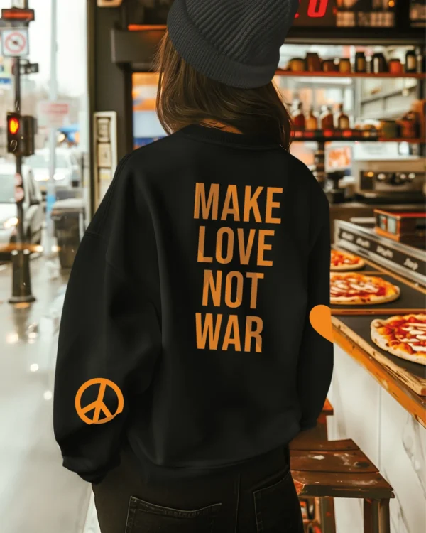 Bluza oversize <br>Make Love Not War