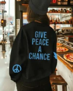 Bluza oversize <br>Give Peace A Chance