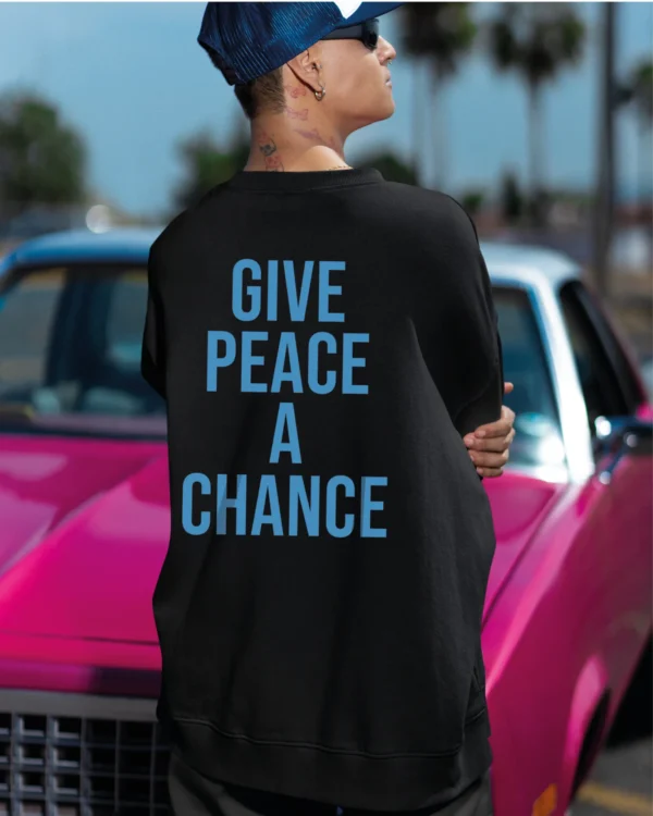 Bluza oversize <br>Give Peace A Chance