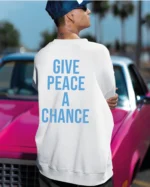 Bluza oversize <br>Give Peace A Chance