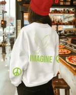 Bluza oversize <br>Imagine z gołębiem