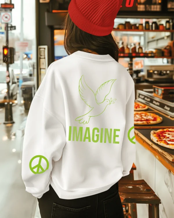 Bluza oversize <br>Imagine z gołębiem