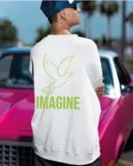 Bluza oversize <br>Imagine z gołębiem