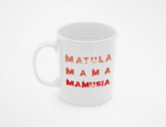 Biały Kubek na Dzień Matki Matula Mamusia Mama