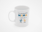 Biały Kubek na Dzień Matki Personalizowany kubek dla Mamy z imionami dzieci