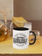 Kubek z amerykańskim klasykiem Classic Car Garage