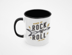 Kubek Rock and Roll z gitarą