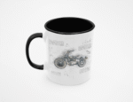 Kubek z motocyklem