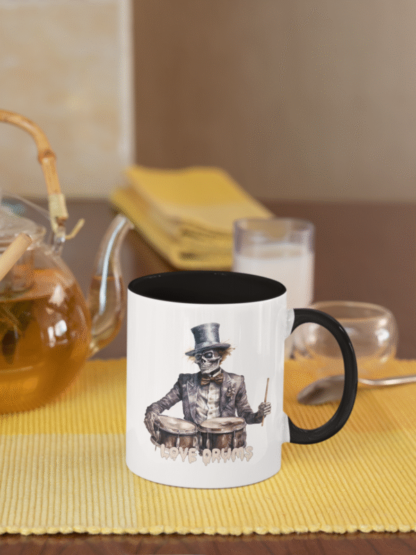 TL SUB MUG WHBK 0665 01 Kubek dla perkusisty LOVE DRUMS
