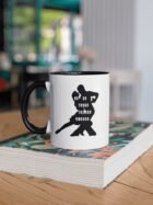 Romantyczny kubek z nadrukiem Bo do tanga trzeba dwojga