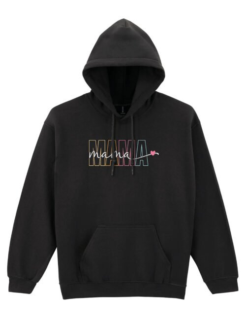 Bluza z kapturem na dzień Matki Serce Mamy z kolorem