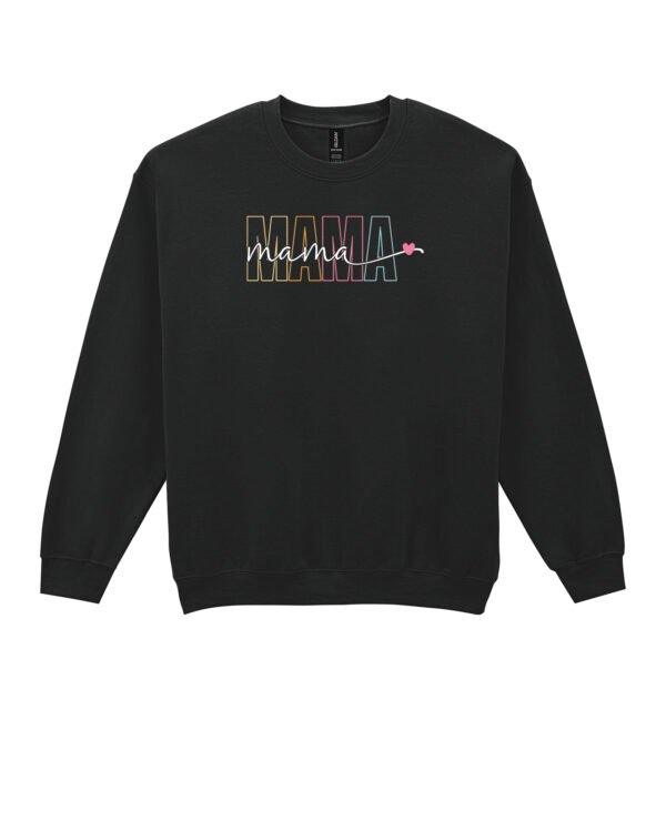 Bluza Sweatshirt na dzień Matki <br>Serce Mamy z kolorem