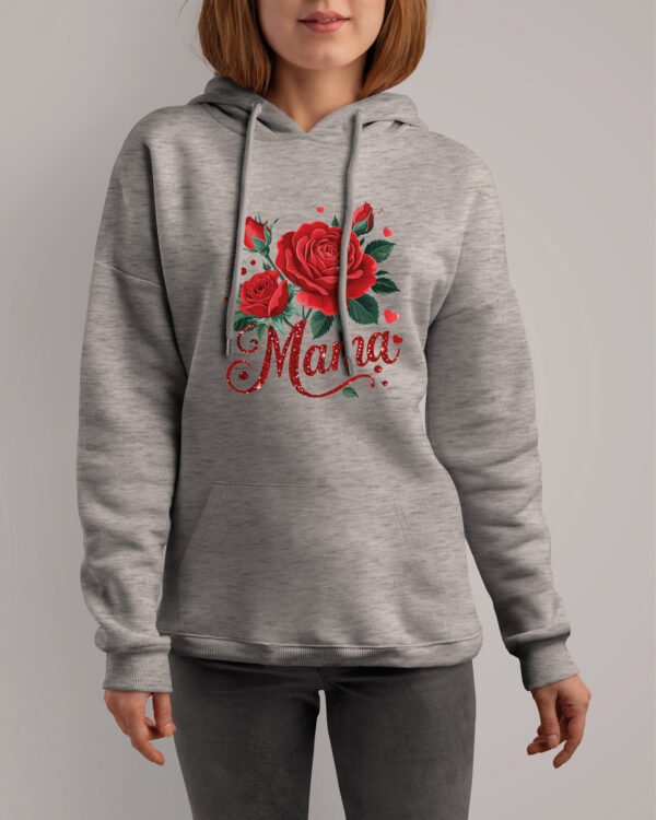 Bluza z kapturem na Dzień Matki <br>Róże dla Mamy