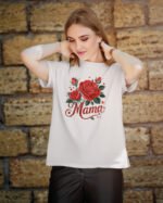 Koszulka na Dzień Matki <br>Róże dla Mamy