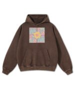 Bluza oversize z kapturem <br>na Dzień Matki Kwiatowa MAMA