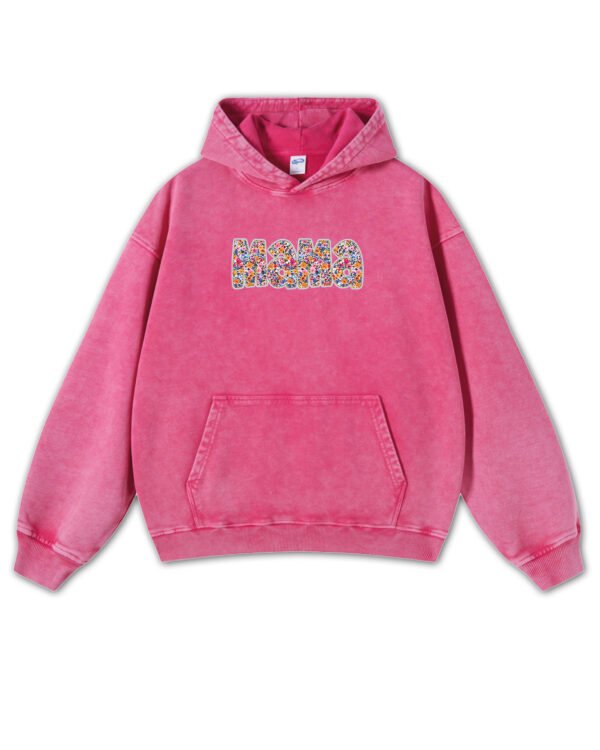 Bluza oversize z kapturem <br>na Dzień Matki z napisem MAMA