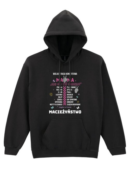 Bluza z kapturem na Dzień Matki Szefowa wszystkiego