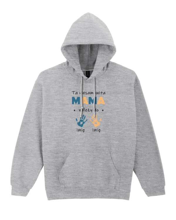 Bluza z kapturem na Dzień Matki <br>Personalizowana bluza z Imionami dzieci
