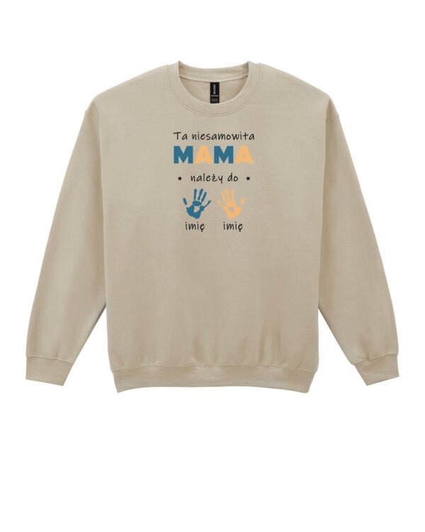 Bluza Sweatshirt na Dzień Matki <br>Personalizowana koszulka z Imionami dzieci