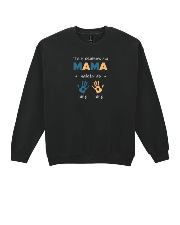 Bluza Sweatshirt na Dzień Matki <br>Personalizowana koszulka z Imionami dzieci