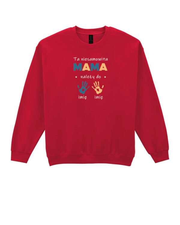 Bluza Sweatshirt na Dzień Matki <br>Personalizowana koszulka z Imionami dzieci