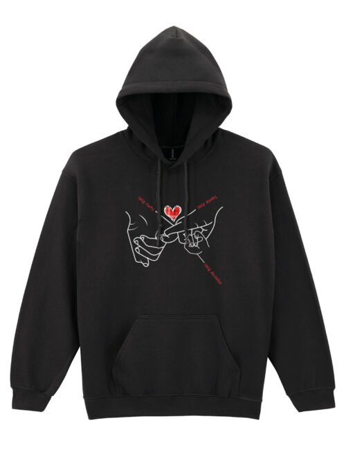 Bluza z kapturem na Dzień Matki Rodzinne więzi Personalizowana