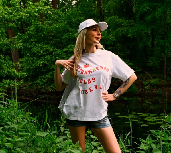 Zestaw Strawberry Fields Forever <br>Koszulka Plecak i Czapka